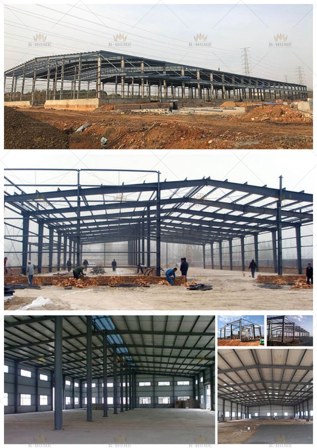 Low Cost Steel Prefabricated Modern Poultry Farm Shed
