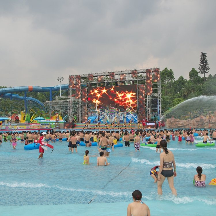 Amusement Water Park Equipment Wave Machine Pool