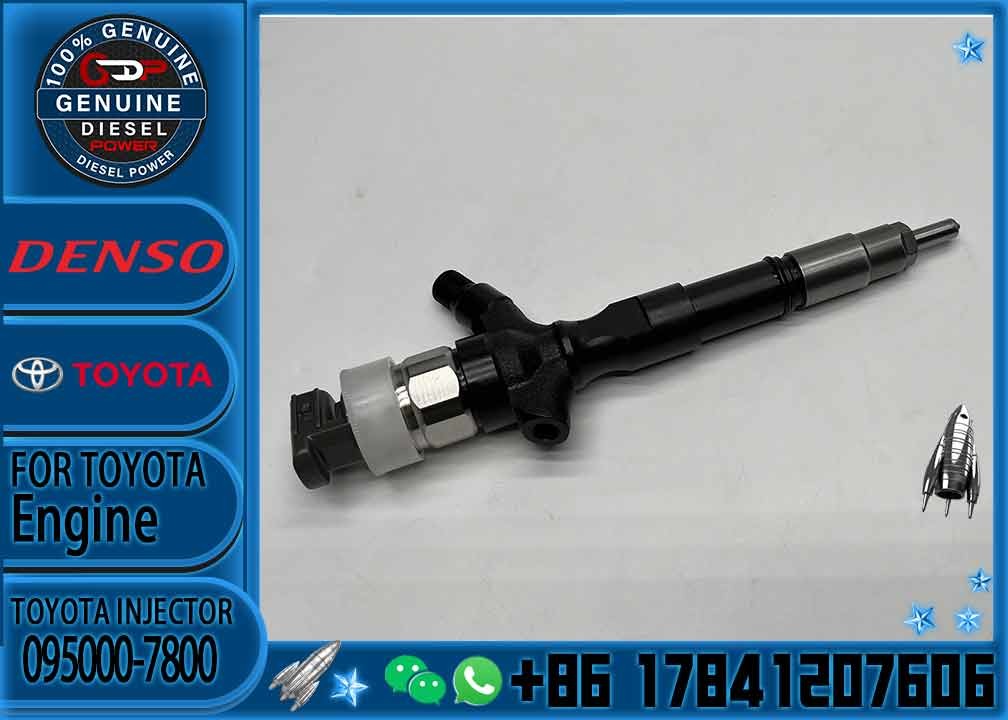 Hot 2KD-FTV Diesel Fuel Injector 23670-30310 DENSO 9709500-780 095000-7800 for DENSO TOYOTA HILUX 2.5L