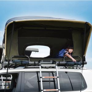 Wholesale Black Color 4*4 Outdoor Car Roof Tent , Live Up Pop Up Tent On Top Of Car from china suppliers