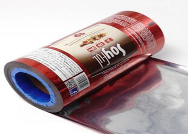 10 Colors Printed Plastic Packaging Film Roll FDA Approved Food Grade Moister