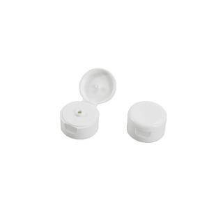 Wholesale PP Plastic 32mm White Flip Top Cap for Cosmetic Packaging Screw Cap Plastic Lids from china suppliers