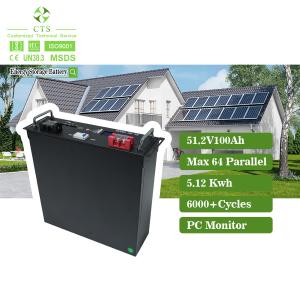 Wholesale CTS Solar-Ready 48V 10kWh 20kWh LiFePO4 Energy Storage Cabinet Systems from china suppliers