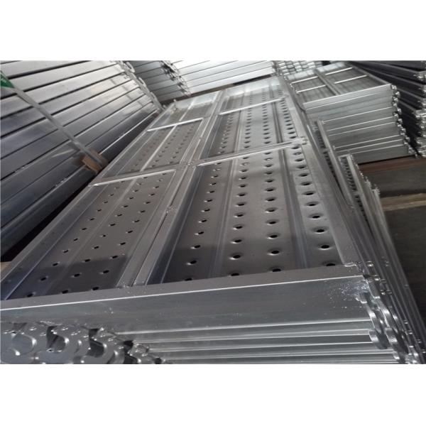 Whole sale Q345 Steel Material Perforated Steel Plank With Hooks, Galvanized Scaffolding Steel Board with Hooks
