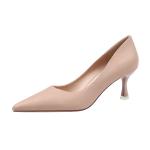 9797-1 Korean Fashion Pointed Shallow Mouth High Heels Stiletto Professional OL