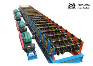 Wholesale Gear Drive 2 Mm Thick Sandwich Panel Roll Forming Machine / Metal Car Panel Making Machine from china suppliers