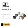 Buy cheap Shank Denim Metal Buttons Dull Dark Anti Copper Nickel Free With Print Logo from wholesalers