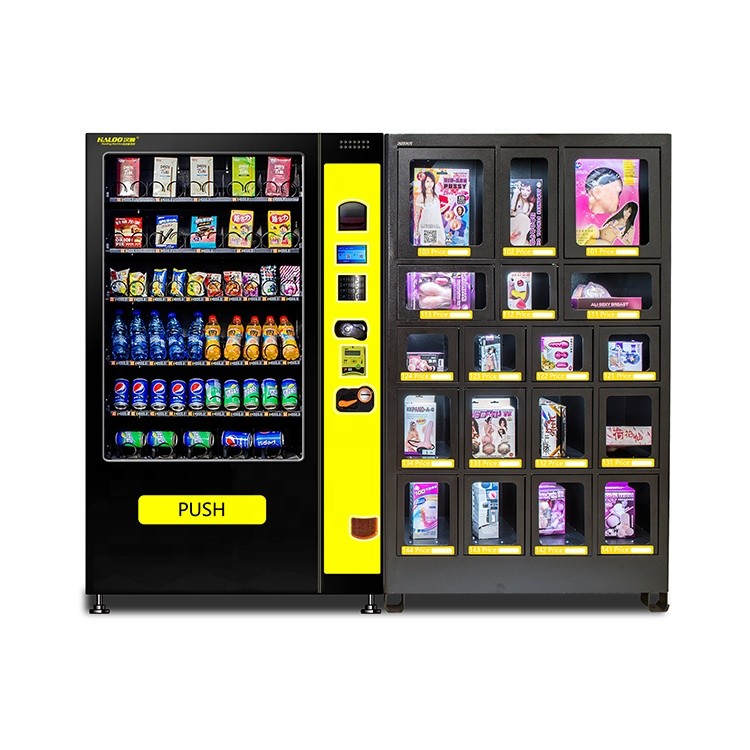 24 Hours Snack And Drink Combo Vending Machine For Shopping Mall
