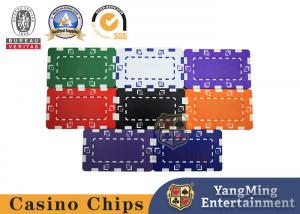 Wholesale 11.5g Clay Dice Chip Texas Poker Baccarat Faceless Poker Chip Casino Table Games from china suppliers