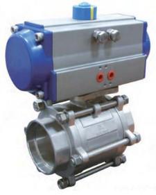 Wholesale Thread Connection Pneumatic Operated Valve 316 Stainless Steel 1000psi from china suppliers