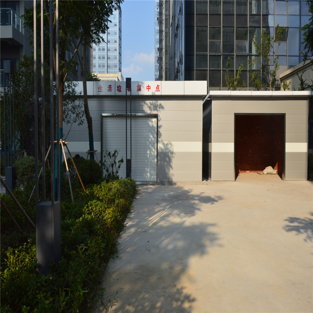 IAF 1.0mm Light Steel Frame Villa Houses With Shutter Door
