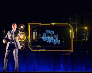 Wholesale Stage Show 95um Transparent Holographic 3D Screen from china suppliers