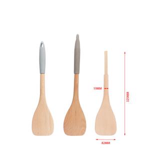 Wholesale Cooking Utensils Set Nonstick Pan Kitchen Utensils Wooden Spatula Durable Cooking Utensils from china suppliers