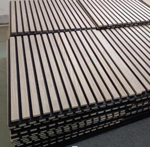 Wholesale Perforated Wood Acoustic Panels High Density Soundproofing Panels from china suppliers