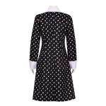 Women's Wednesday Addams Black Skirt Halloween Cosplay Costume for Stage