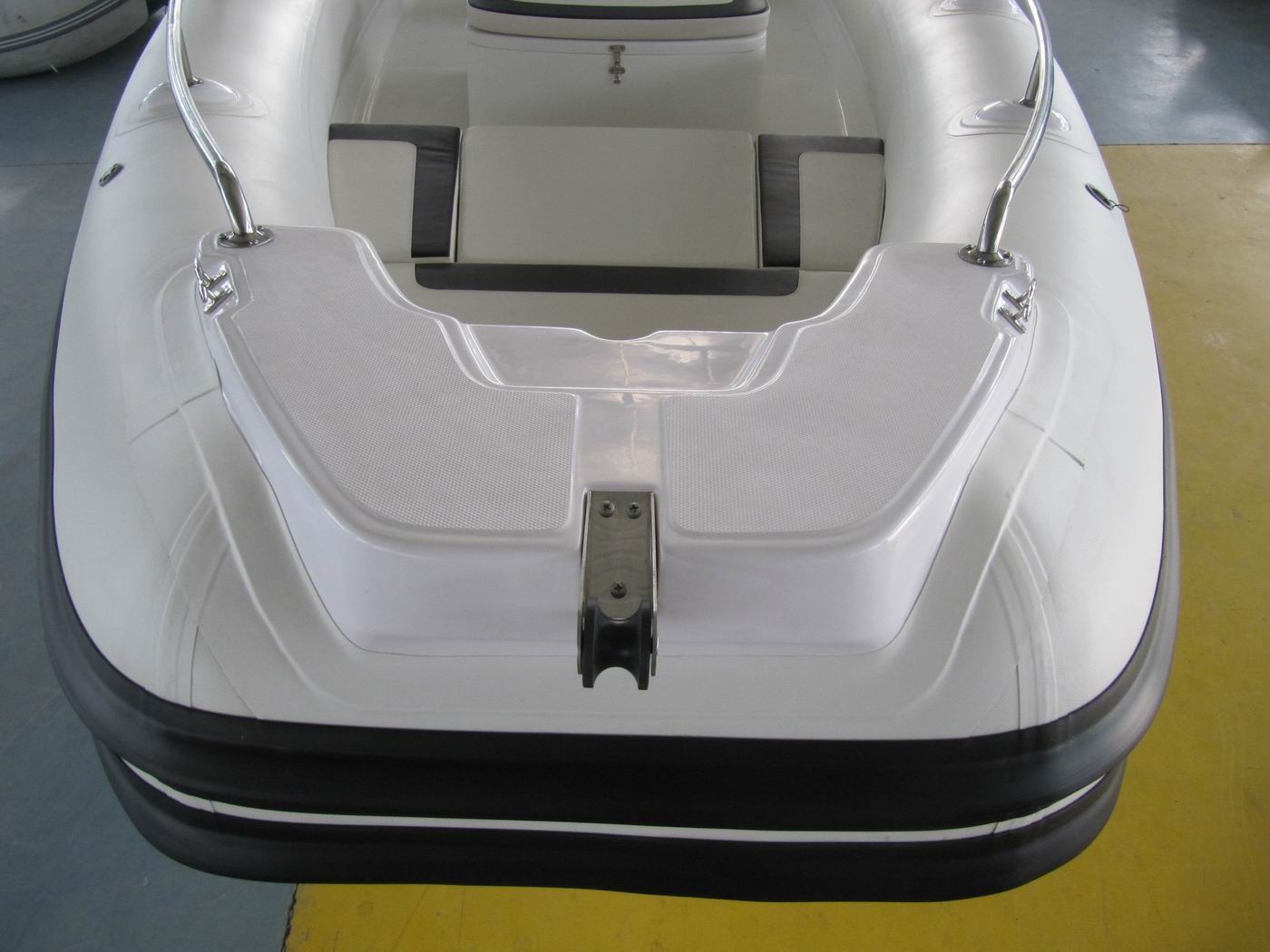 Rigid Hull rib inflatable boat , 225HP hard bottom inflatable boat 680cm length