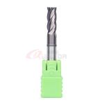 11/64" 3mm 1/8" 6mm 1/4" Carbide End Mill For Aluminum Four Flute HRC60