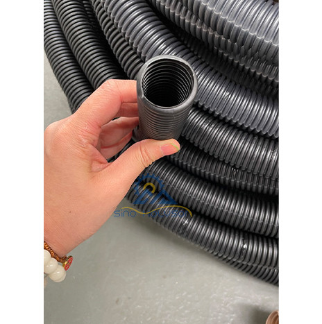 Single Wall Corrugated Conduit PVC PE Electric Hose Pipe Machine