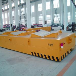 Wholesale Automatic Charging Industrial Transfer Cart , 30 Tons Material Handling Trolley from china suppliers