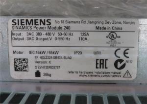 Wholesale SIEMENS SINAMICS G120 Frequency Inverter 3AC 380-480V 45KW 6SL3224-0BE34-5UA0 from china suppliers
