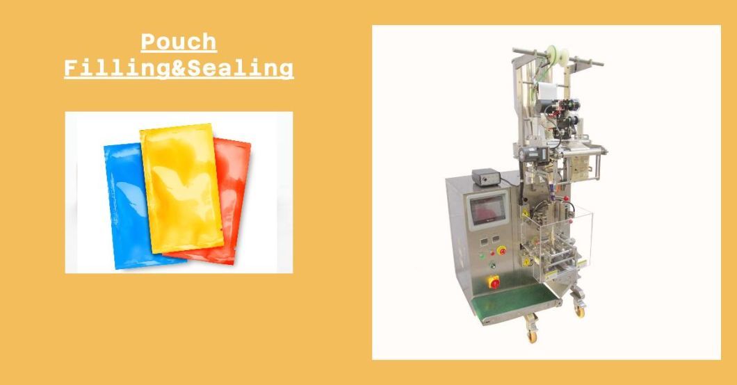 Automatic 5-200g Shampoo Pouch Bag Filling Machine