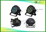 Mini Led par light 18 X 3w Rgb Led Flat Par Light Plastic House light weight