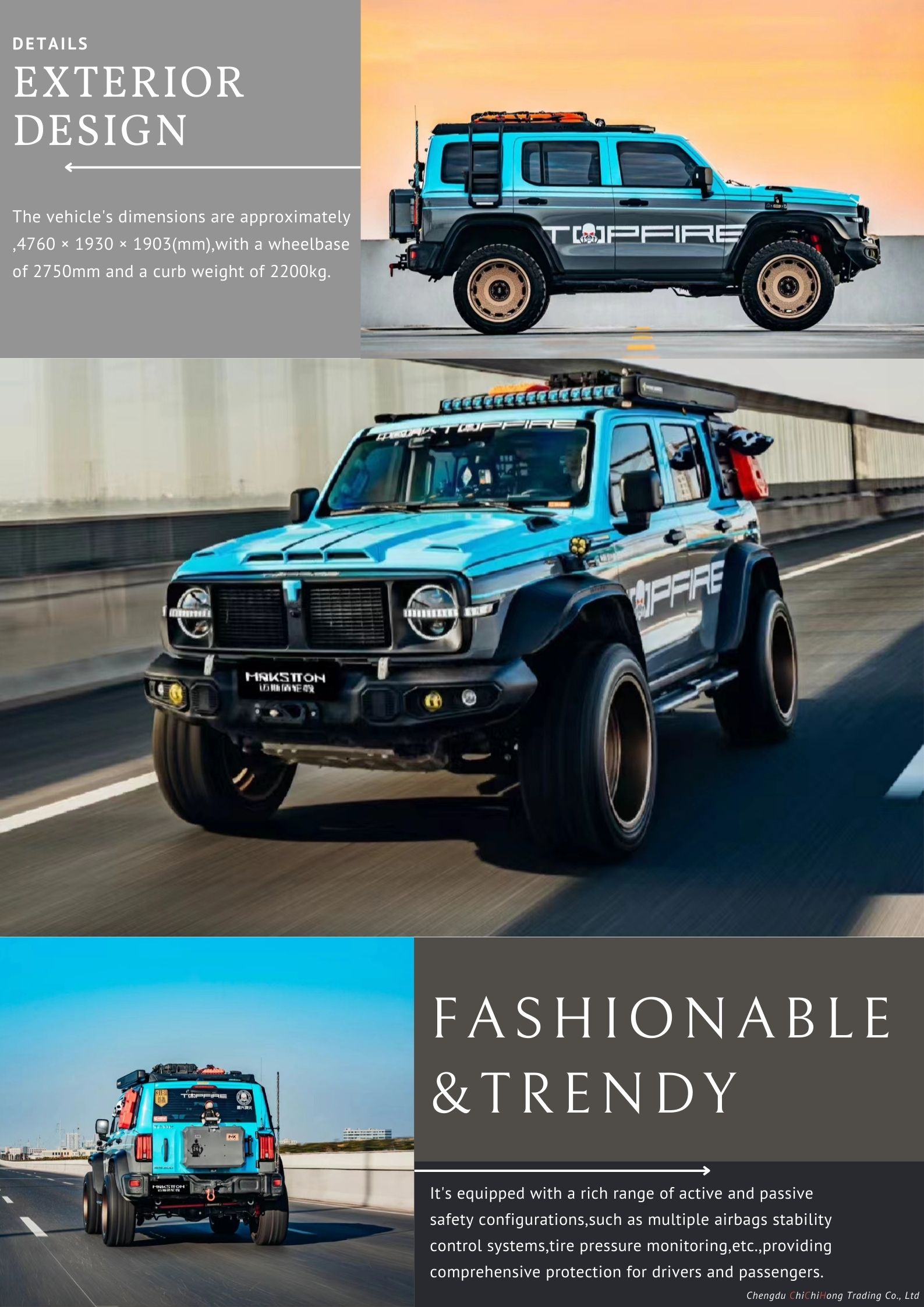 Great Wall Tank 300 500 Jeep Car 227Hp 5 Seat Gasoline 4WD SUV with Hybrid cars