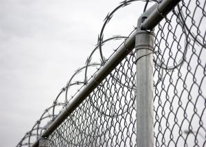 Wholesale Galvanized chain link fence,wire mesh fence,fence for tennis court from china suppliers