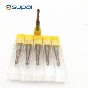 Wholesale Long Tungsten Carbide Ball Nose End Mills For Cutting Steel OEM Service from china suppliers