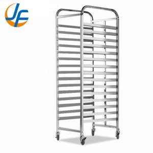 Wholesale Roll in Stainless Steel Baking Tray Trolley Bun Pan Rack - 20 Pan from china suppliers