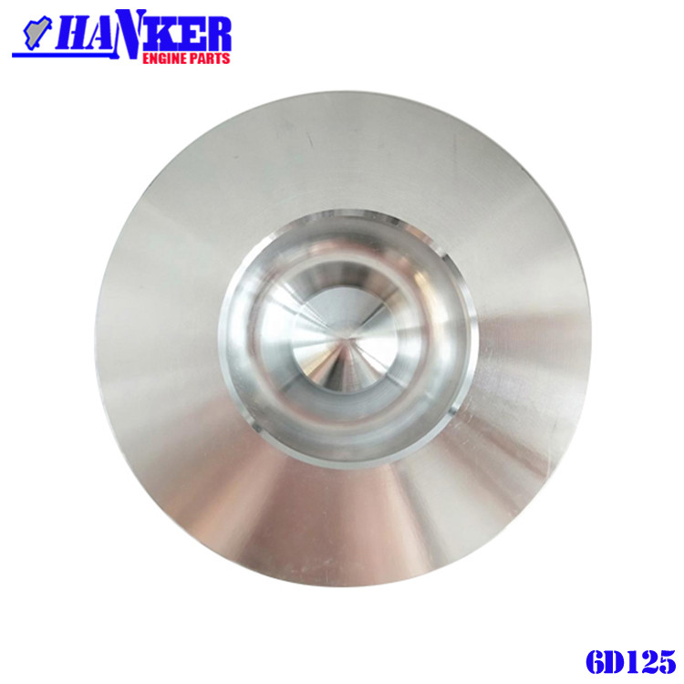 6150-32-2110 Excavator Engine S6D125 Komatsu Aluminum Alloy Piston
