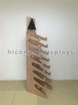 Snowboard Longboard Retail Store Fixtures Wooden Skateboard Display Stand
