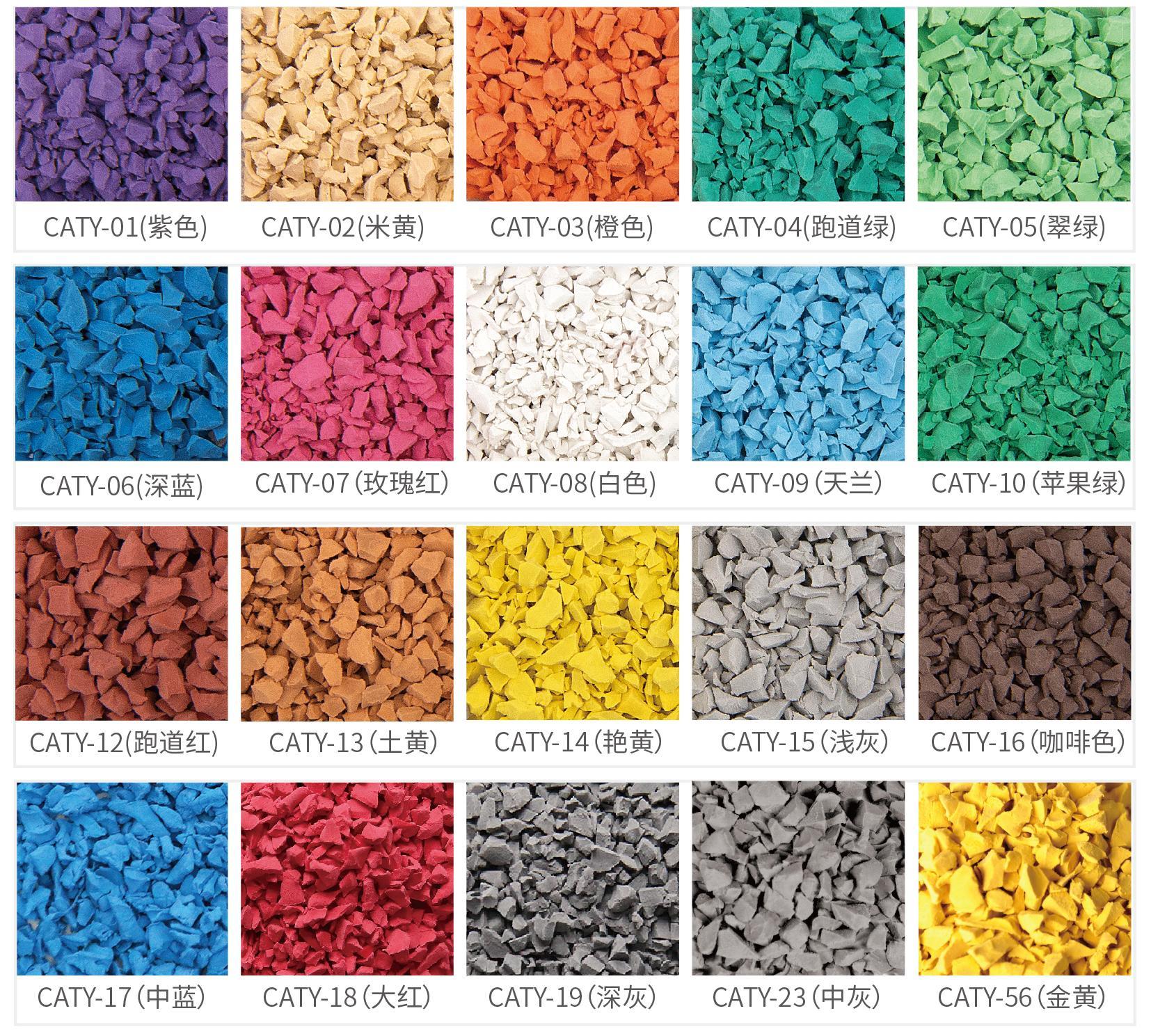 Durable & Safe EPDM Rubber Material Synthetic Running Tracks for Schools Kindergartens Colleges and Playgrounds