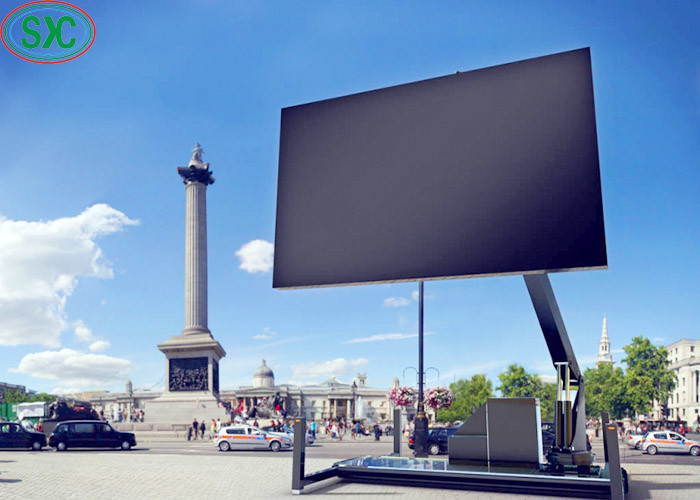 P4.81 Electronic LED Billboard Full Color 1/13 Scan High Resolution IP65 Waterproof