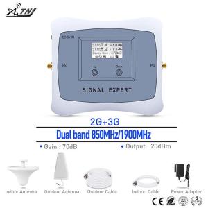Wholesale 2G 3G Cellular 850MHz 1900MHz Dual Band Booster CDMA PCS Amplifier from china suppliers