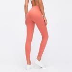 Finished High Waisted Squat Proof Leggings Breathable Full Length Yoga Pants