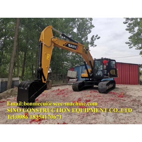 21.5T Hydraulic Crawler Excavator With Long Boom Backhoe