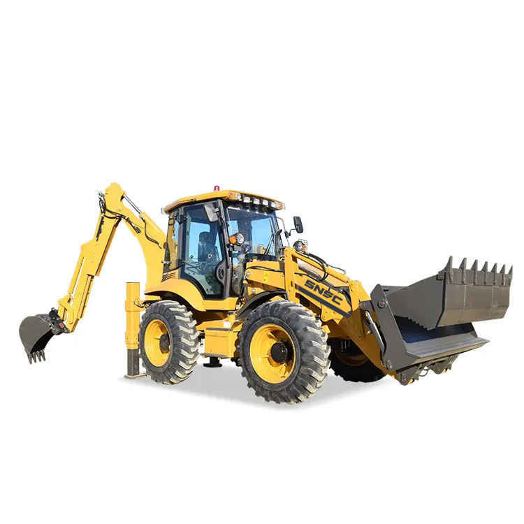 2.5 Ton Shovel Side Shift Tractor Backhoe Loader Maquinas Retroexcavad Backhoe Loader