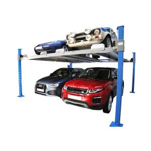 Wholesale Home 2 Level Car Parking System Motor Drive 4 Post Garage Lift from china suppliers