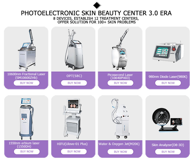 Factory direct sales CE approved 7 hinged joint arm best co2 fractional laser peel machine