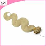 One Donor Healthy End Peruvian Human Hair 6A Natural Virgin Blonde Hair Bundles