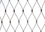 High - Strength Stainless Steel Wire Rope Mesh Fence For Animal Cages