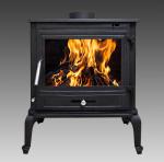 Fireplace Real Fire Wood Burning Domestic Heating Cast Iron European American