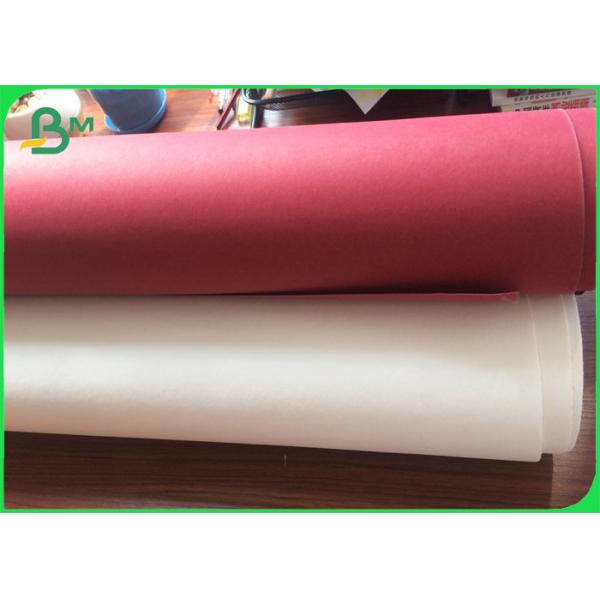Biodegradable Sewable Washable Kraft Paper Fabric 0.55mm Thick 150cm Width