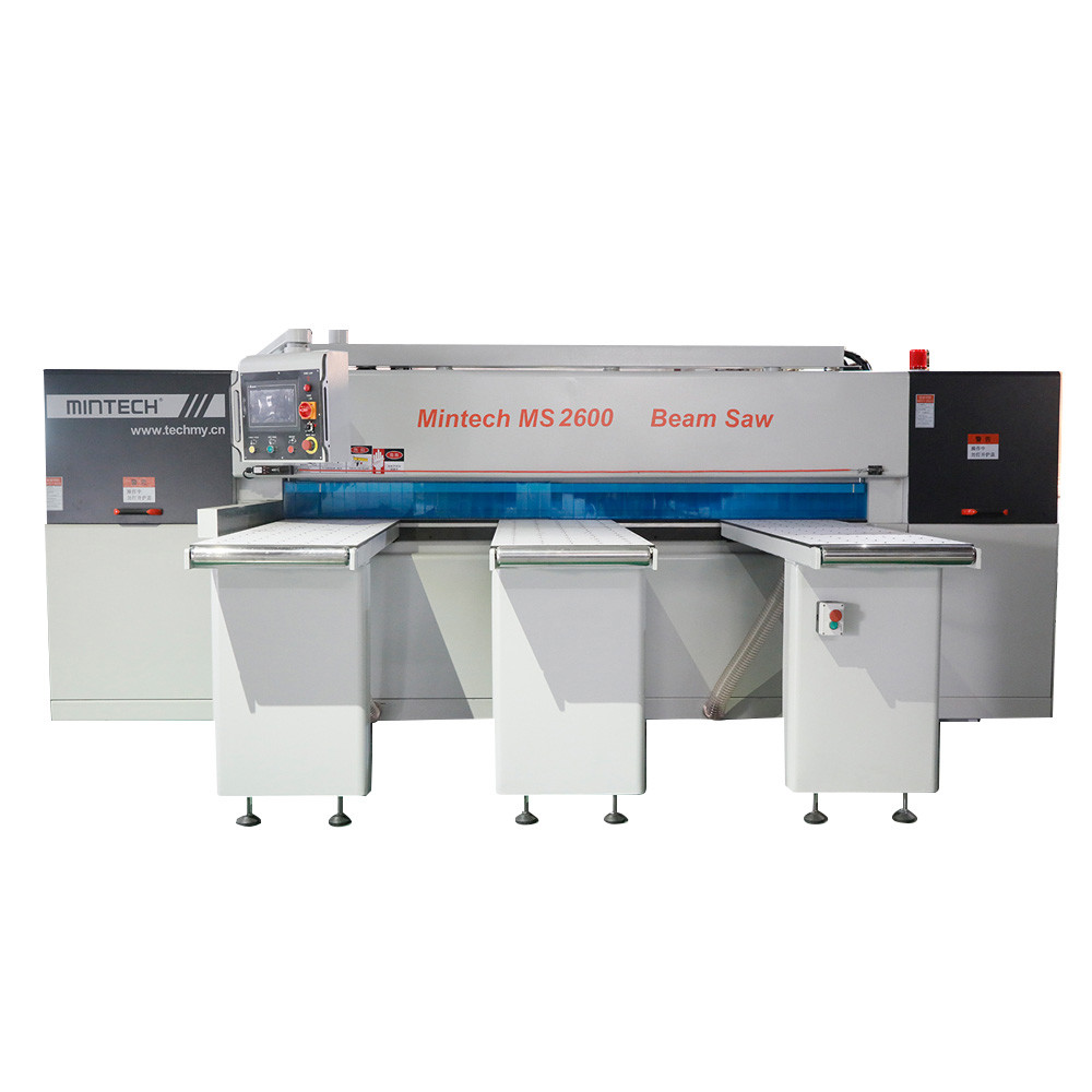 7kg/cm2 100m/Min Computer Wood Beam Saw Automatic Feeding