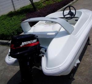 Wholesale Fiberglass hull cruise Simple Pleasure Yacht for teenager water sports exercise from china suppliers
