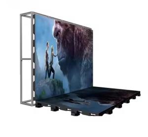 Wholesale Party Event Indoor Outdoor Led Dance Floor Screen 500*1000mm Cabinets Full Color from china suppliers