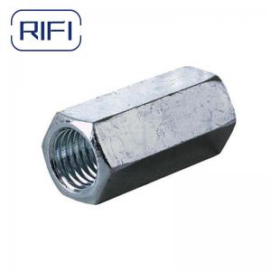Wholesale ISO All Threaded Rod Coupler Fitting Metal Stud Rod Connector Coupling from china suppliers