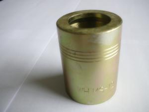 Wholesale 3/4 Hydraulic Hose Ferrule Fittings Quick Coupling Carbon Steel Material OEM Service from china suppliers