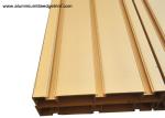 Elegant Ti Gold Aluminium Door Profiles / Heavy Sliding Door Outer Frame
